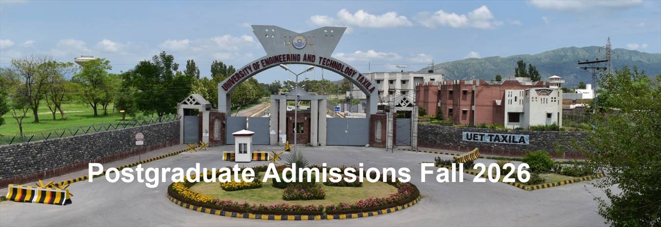 Postgraduate Admissions Fall 2026